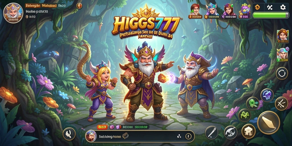 Gameplay seru di dunia petualangan HIGGS777.