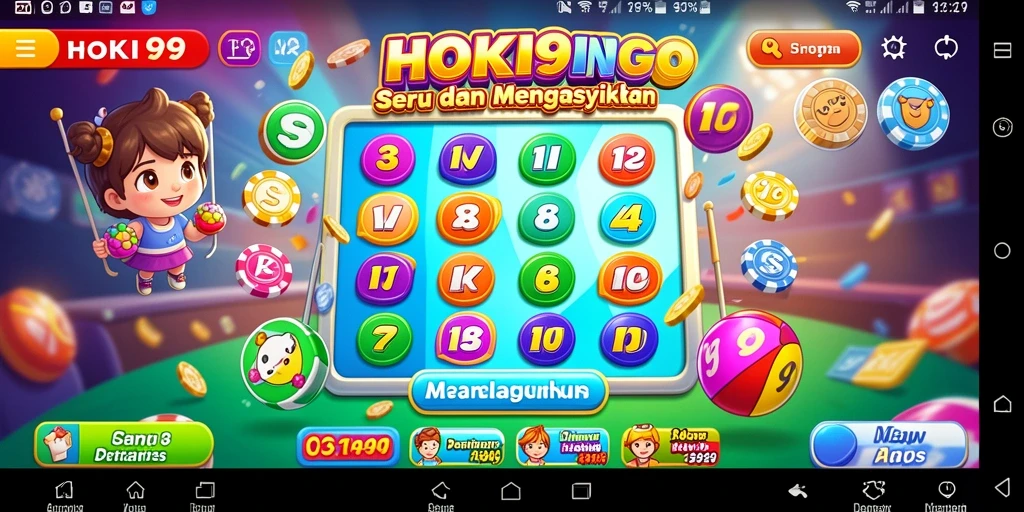 Screenshot HOKI99 menampilkan gameplay Bingo yang seru dan interaktif.