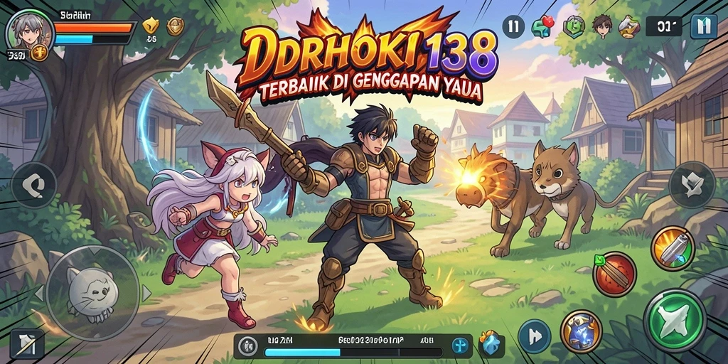 Gambaran gameplay seru dari IDRHOKI138 dengan karakter Anime yang memikat.