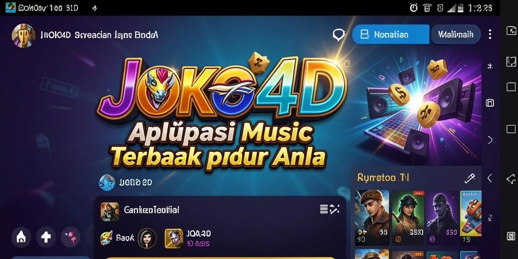 Tampilan gameplay JOKO4D yang seru dan interaktif.