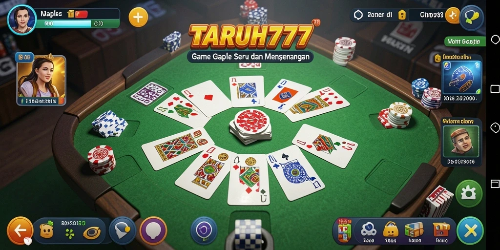 Tampilan gameplay TARUH777 yang seru dan interaktif.