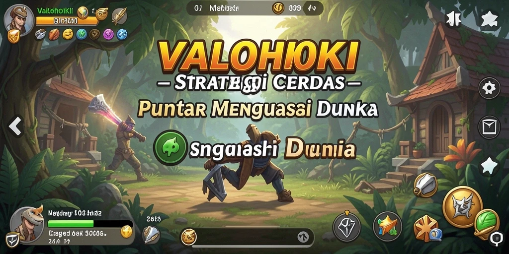 Tangkapan layar gameplay menampilkan aksi strategi dalam <strong>VALOHOKI</strong>.