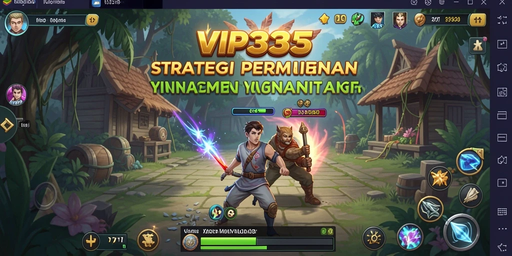 Tampilan menarik dari gameplay strategis VIP333.